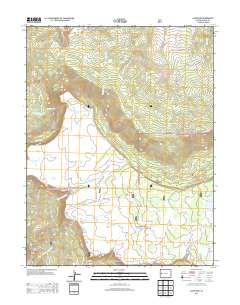 Lands End 2013 topographic map thumbnail