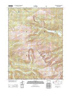 Comanche Peak 2013 topographic map thumbnail