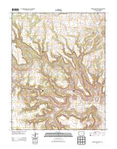 Cobert Mesa North 2013 topographic map thumbnail