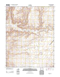 Mud Creek 2013 topographic map thumbnail