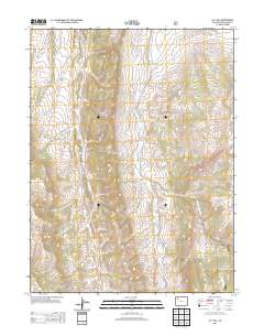 LO 7 Hill 2013 topographic map thumbnail
