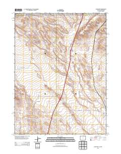Carr West 2013 topographic map thumbnail
