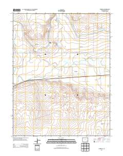 Cornelia 2013 topographic map thumbnail