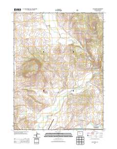 Mad Creek 2013 topographic map thumbnail