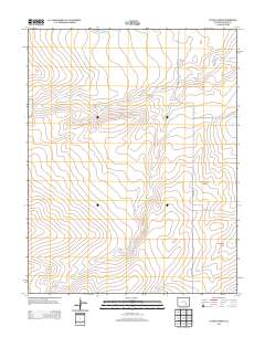 Flying A Ranch 2013 topographic map thumbnail