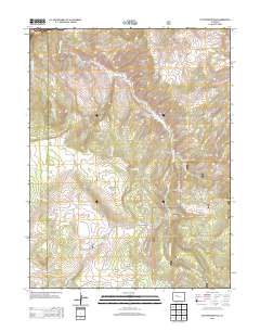 Cottonwood Pass 2013 topographic map thumbnail