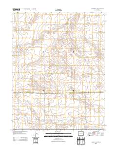 Alpine Ranch SW 2013 topographic map thumbnail