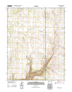Northdale 2013 topographic map thumbnail