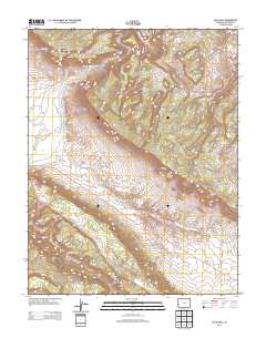 Davis Mesa 2013 topographic map thumbnail