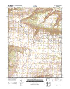 Stuntz Reservoir 2013 topographic map thumbnail