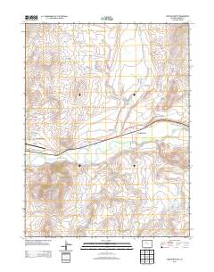 Junction Butte 2013 topographic map thumbnail