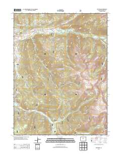Keystone 2013 topographic map thumbnail