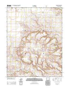 Kim South 2013 topographic map thumbnail