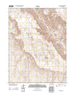 Judson Hills 2013 topographic map thumbnail