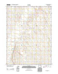 Klug Ranch 2013 topographic map thumbnail