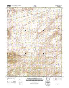 Black Hills 2013 topographic map thumbnail