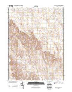 Peace Valley School 2013 topographic map thumbnail
