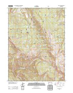 Piney Peak 2013 topographic map thumbnail