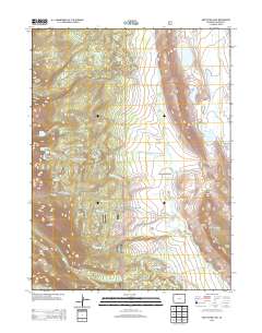 Boettcher Lake 2013 topographic map thumbnail