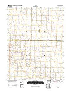 Cope SE 2013 topographic map thumbnail