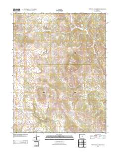 Thirtyone Mile Mountain 2013 topographic map thumbnail