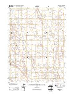 Hereford SE 2013 topographic map thumbnail