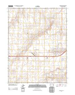 Burlington 2013 topographic map thumbnail