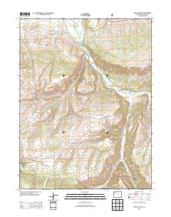 Veatch Gulch 2013 topographic map thumbnail