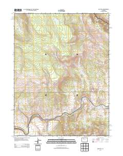 Blue Hill 2013 topographic map thumbnail