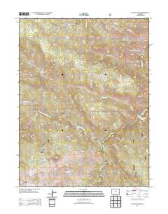 Platte Canyon 2013 topographic map thumbnail