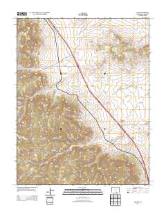 Ludlow 2013 topographic map thumbnail