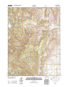 Lyons 2013 topographic map thumbnail