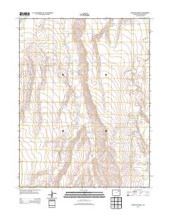 Woodlin School 2013 topographic map thumbnail