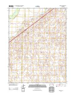Merino SW 2013 topographic map thumbnail