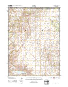 Virginia Dale 2013 topographic map thumbnail