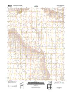 Punkin Center 2013 topographic map thumbnail