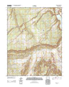 Ridgway 2013 topographic map thumbnail