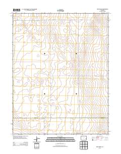 Rose Ranch 2013 topographic map thumbnail
