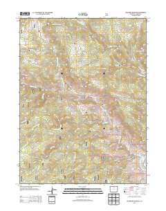 Buckhorn Mountain 2013 topographic map thumbnail