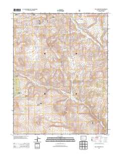 Bull Mountain 2013 topographic map thumbnail