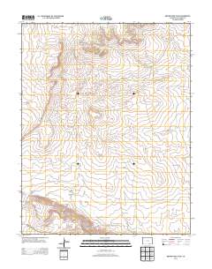 Brown Sheep Camp 2013 topographic map thumbnail