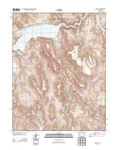 Big Mesa 2013 topographic map thumbnail