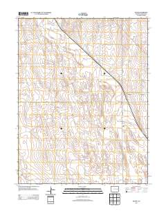 Boyero 2013 topographic map thumbnail