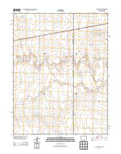 Arapahoe SE 2013 topographic map thumbnail