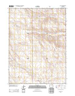 Avalo SE 2013 topographic map thumbnail