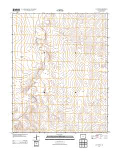 Cat Creek NE 2013 topographic map thumbnail