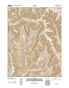 Calf Canyon 2013 topographic map thumbnail
