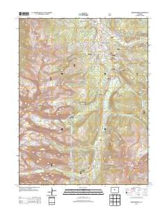 Breckenridge 2013 topographic map thumbnail