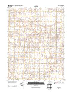 Arriba NE 2013 topographic map thumbnail