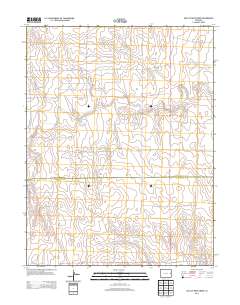 East of Rock Creek 2013 topographic map thumbnail